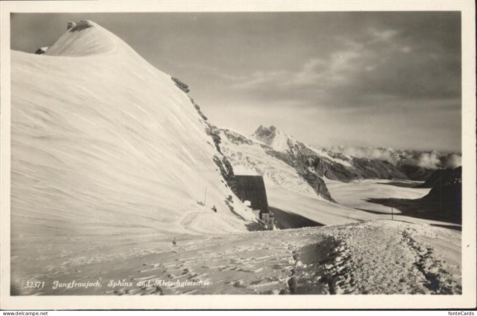 Jungfraujoch Sphinx Aletschgletscher