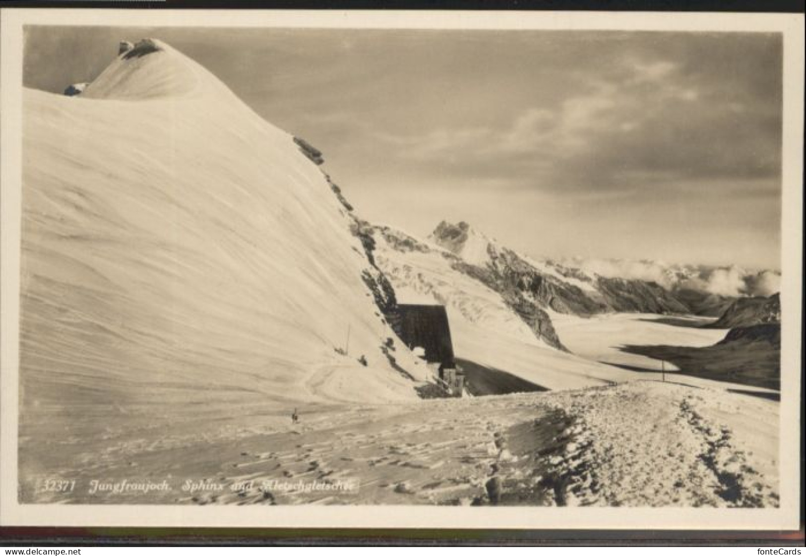 Jungfraujoch Sphinx Aletschgletscher