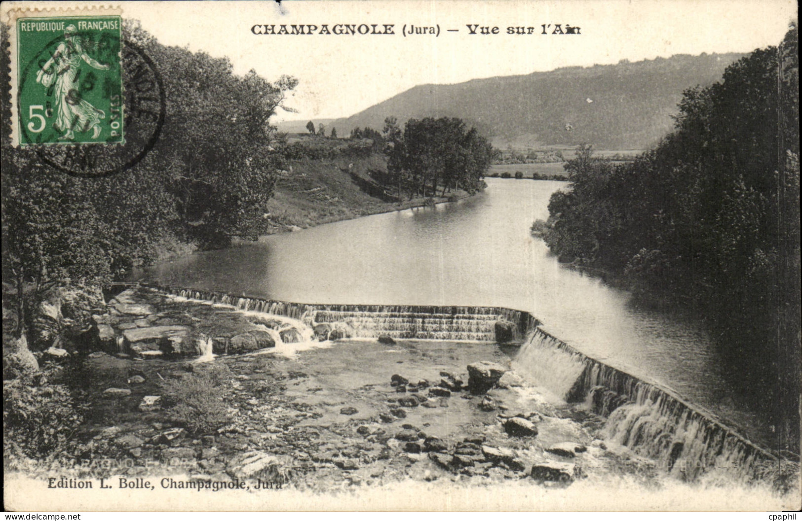 Jura- Champagnole -CPA Vue sur l'ain