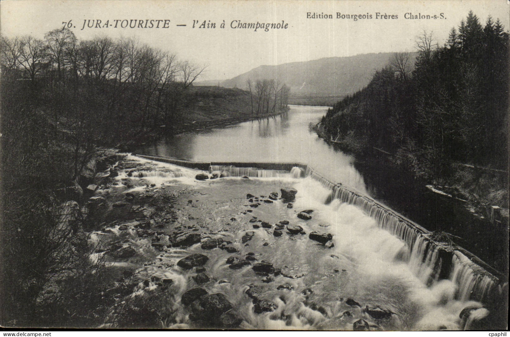 Jura-Touriste-L'Ain de Champagnole -CPA