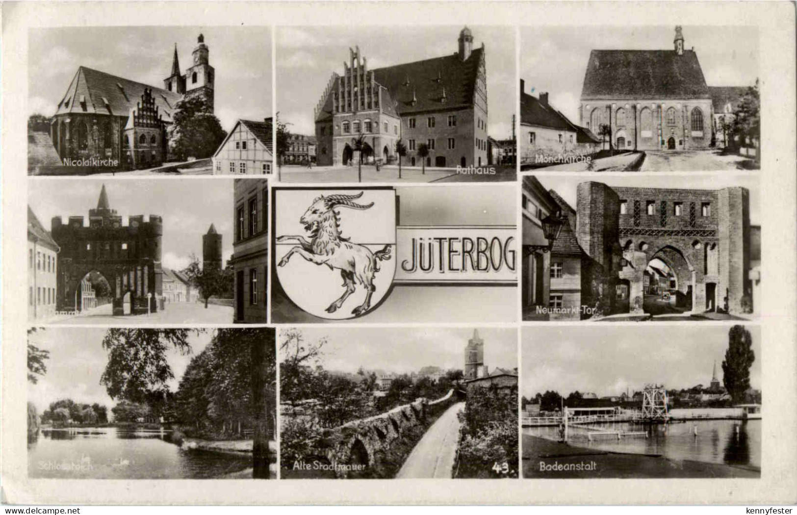 Jüterbog - Mehrbildkarte