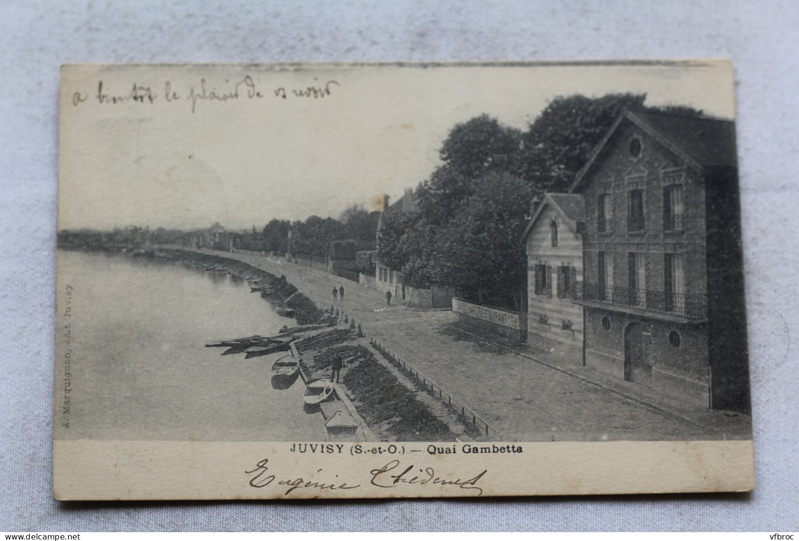 Juvisy, quai Gambetta, Essonne 91