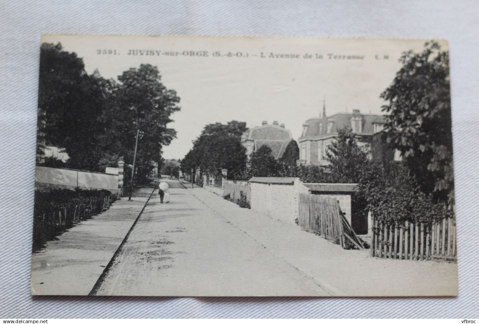 Juvisy sur Orge, l'avenue de la terrasse, Essonne 91