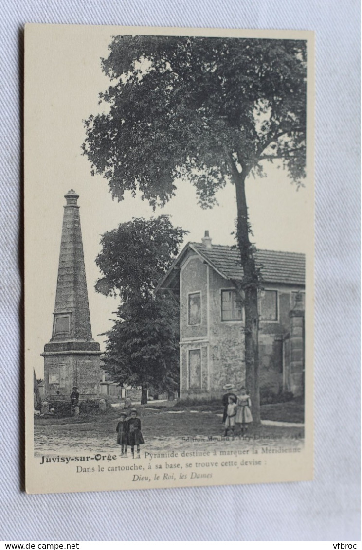Juvisy sur Orge, la Pyramide destinée à marquer la méridienne, Essonne 91