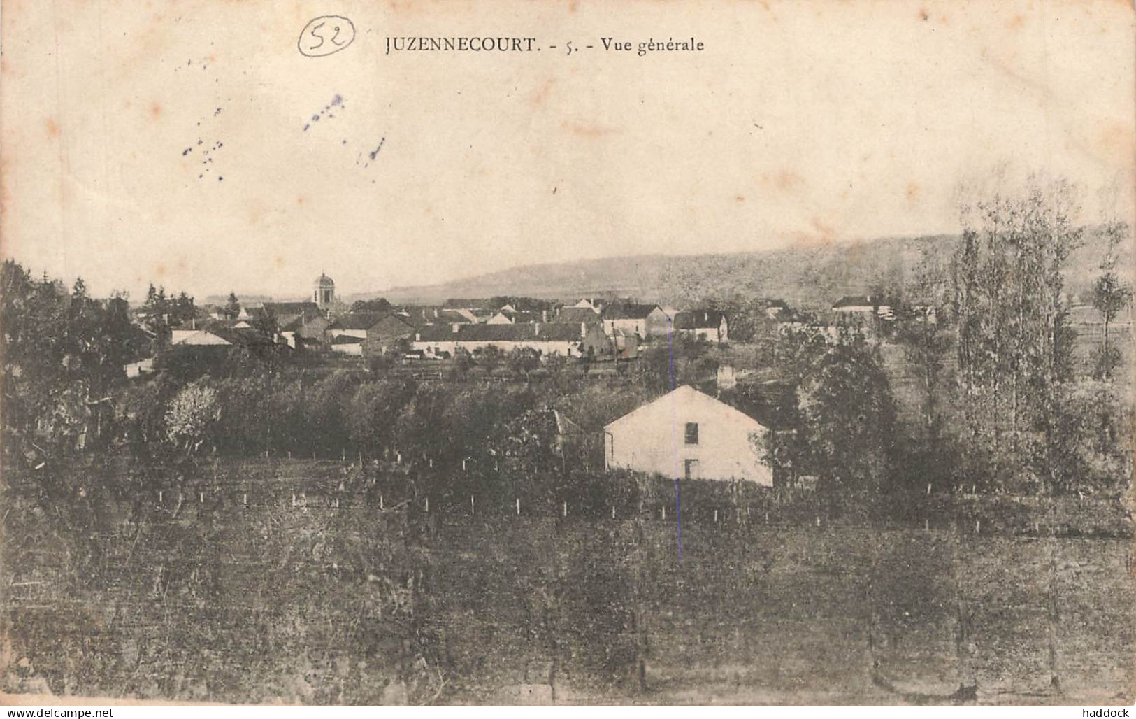 JUZENNECOURT : VUE GENERALE