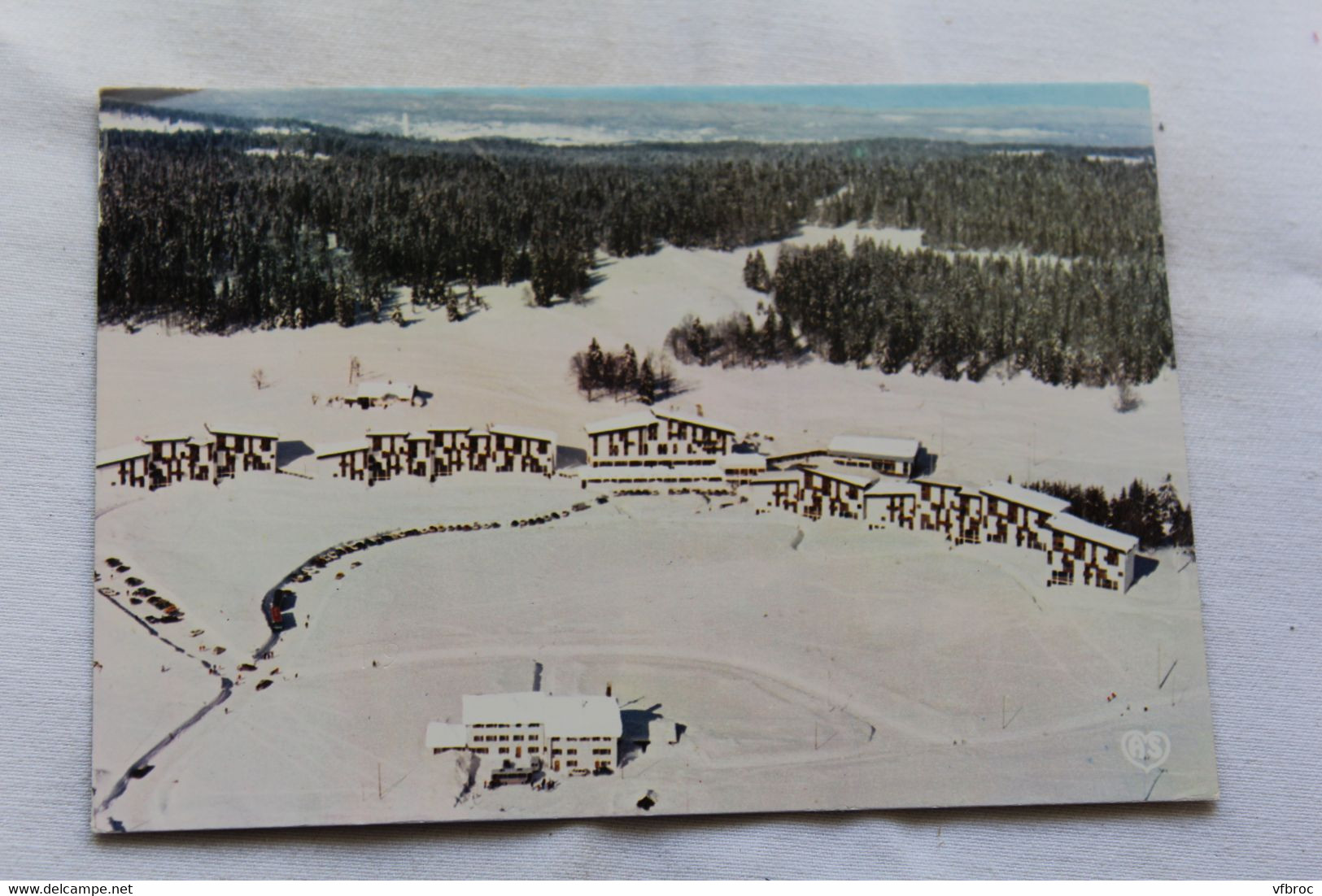 K284, Cpm 1984, Septmoncel, village de vacances de Lamoura, la Combe du la, Jura 39