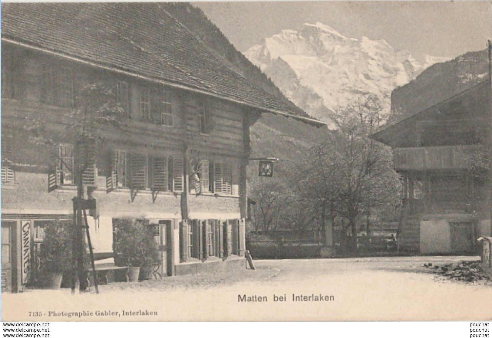 K4- MATTEN BEI INTERLAKEN  - ( 2 SCANS )