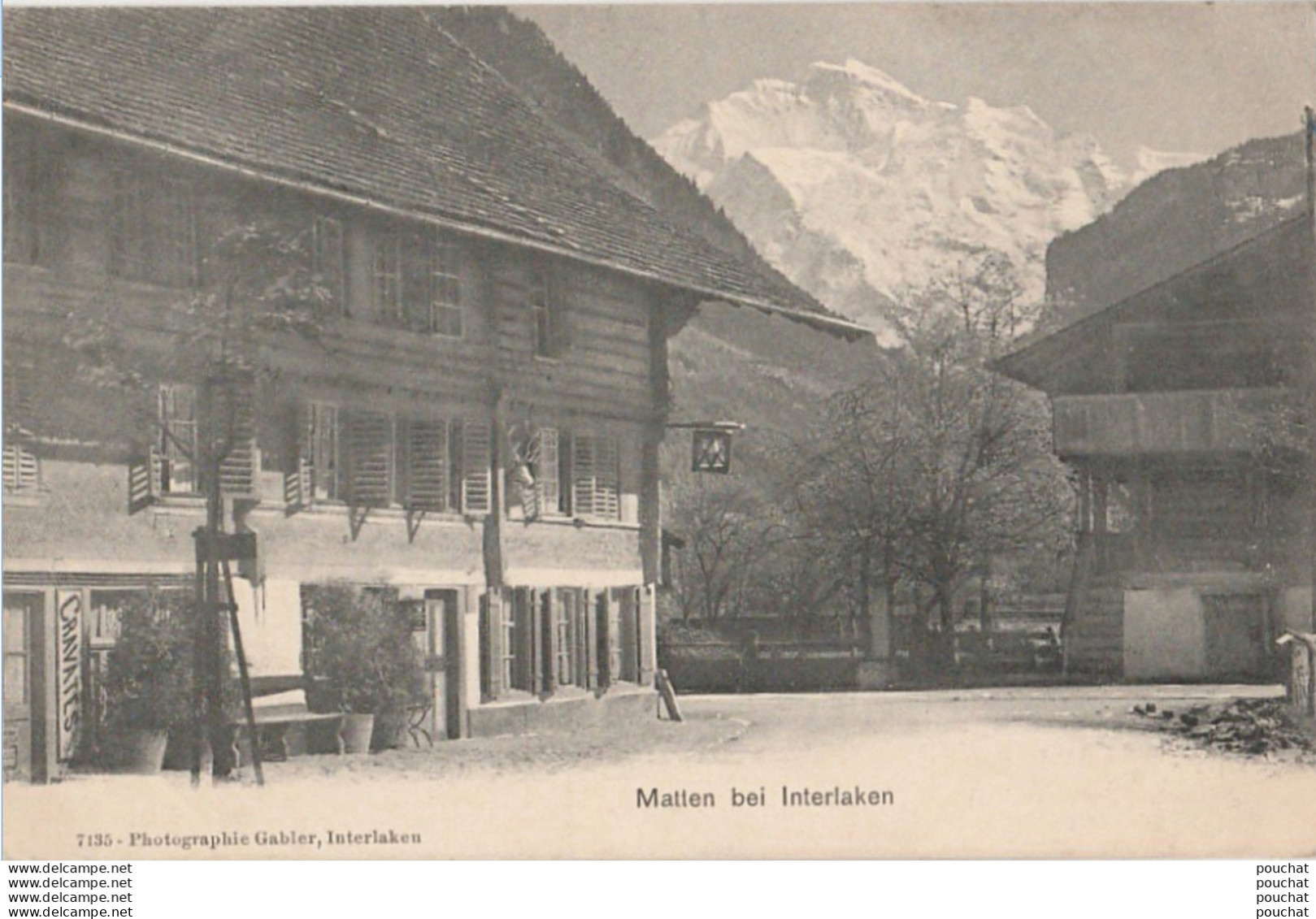 K4- MATTEN BEI INTERLAKEN  - ( 2 SCANS )