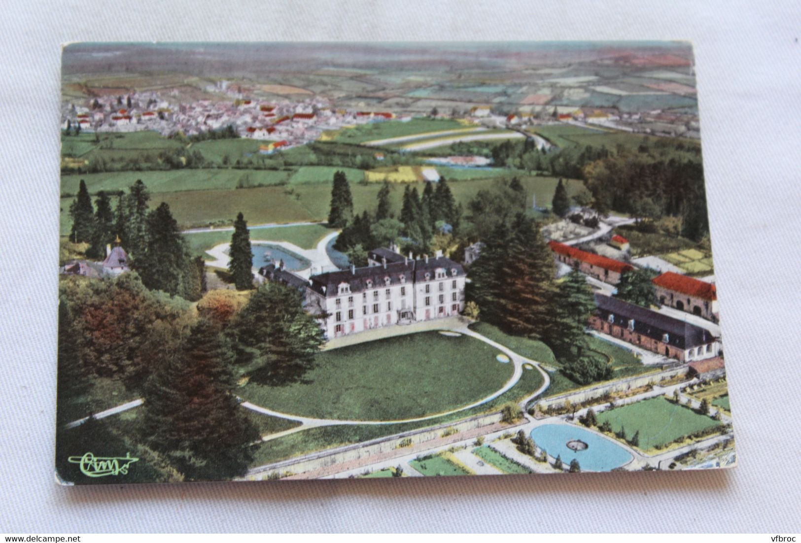 K41, Cpm, Saint Honoré les bains, vue du château de la Montagne, Nièvre 58