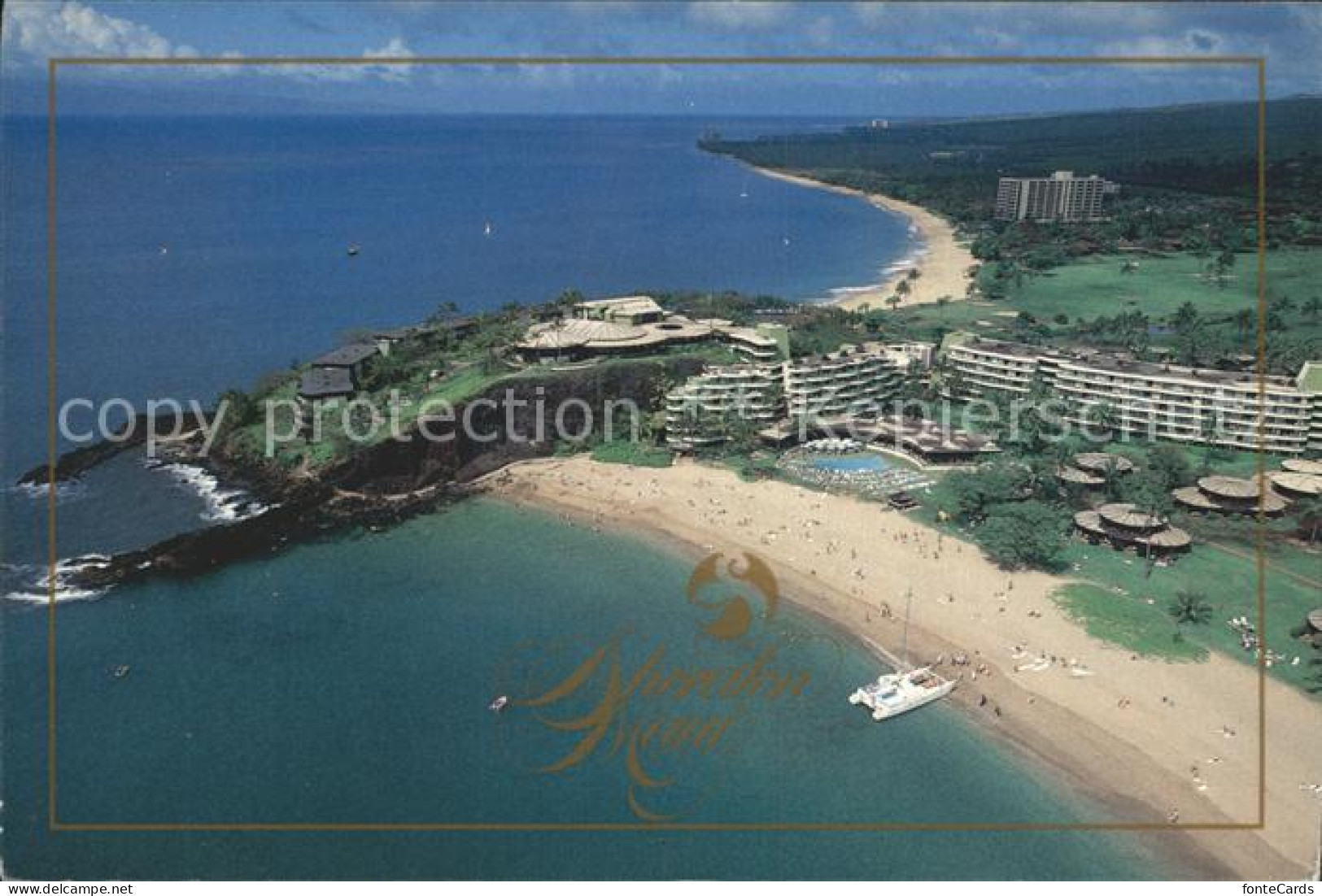 Kaanapali Fliegeraufnahme Sheraton Maui