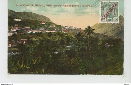 AFRIQUE - CAP VERT - CAPO VERDE - S. NICOLAU - Vista parcial Iberia Brava Chansinha