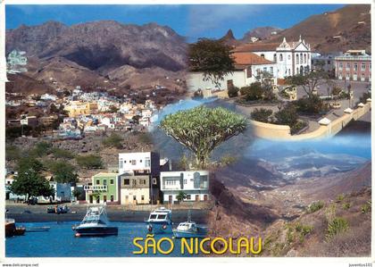 CPSM Cap Vert-Cabo Verde-Sāo Nicolau-Beau timbre      L2293