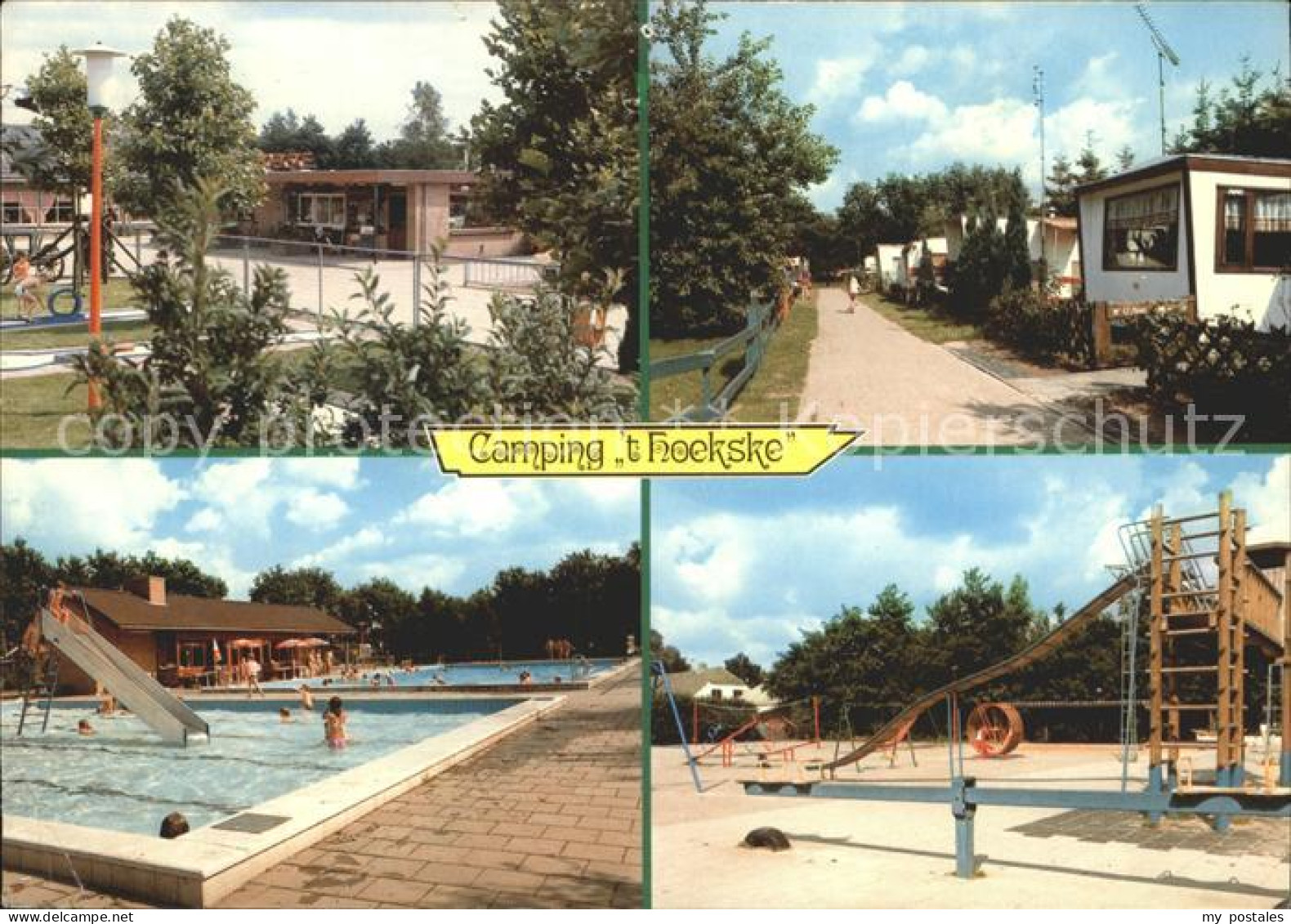 Kaatsheuvel Camping t Hoekske Swimming Pool Kinderspielplatz