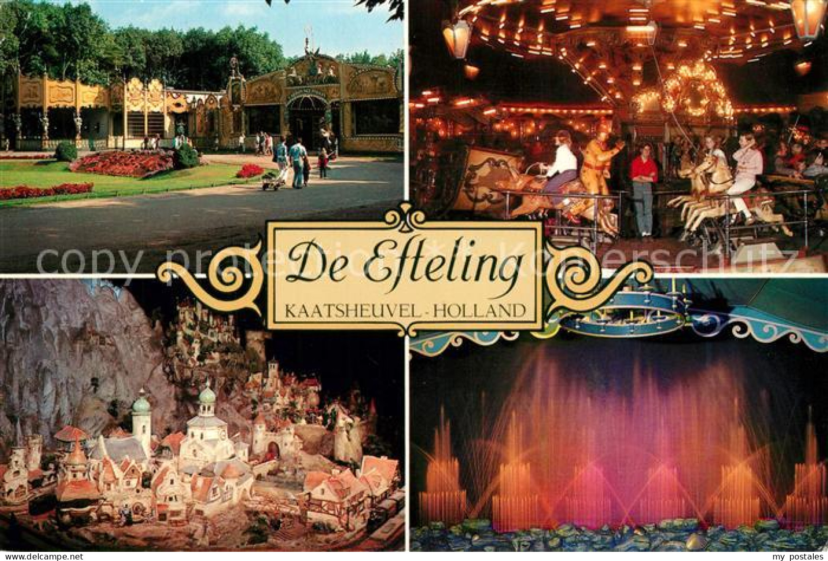 Kaatsheuvel De Efteling Diorama Karussel Wasserorgel