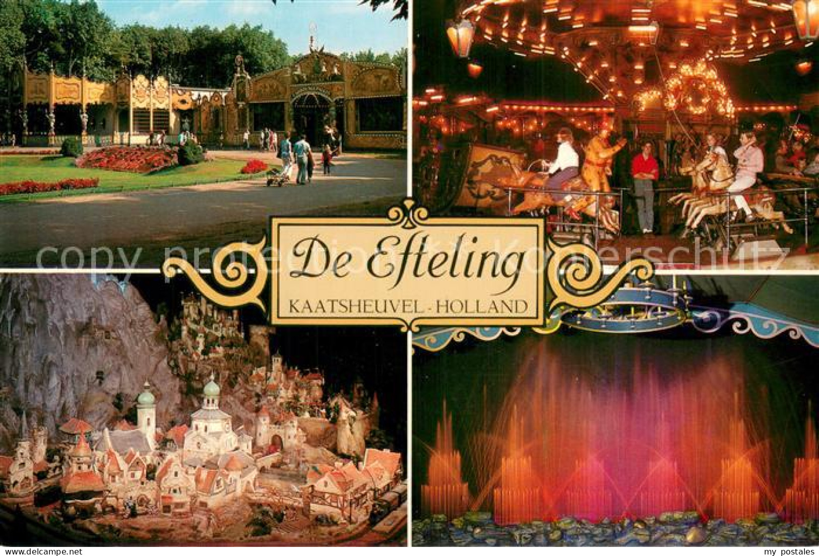 Kaatsheuvel De Efteling Exterieur caroussel Interieur caroussel Diorama Waterorg