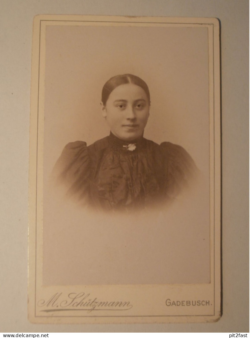 Kabinettfoto - Atelier Schützmann in Gadebusch , Adel , CDV , Photographie , Kabinett !!