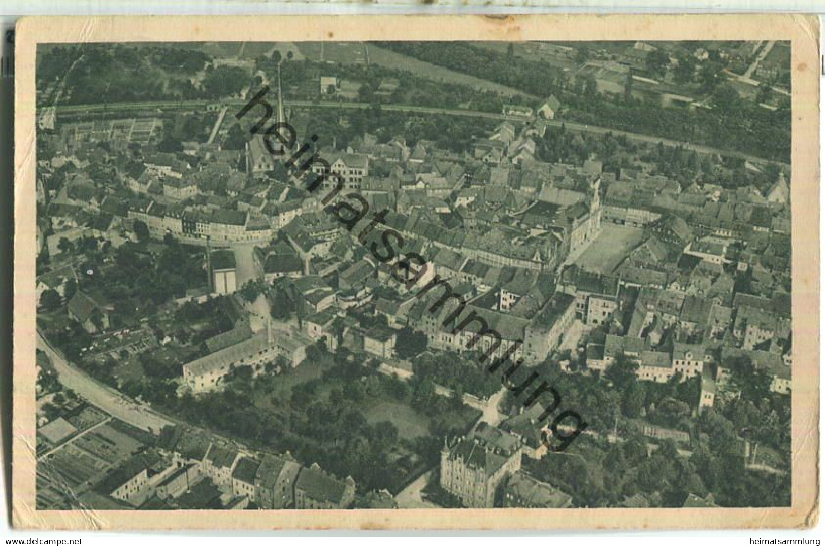 Kahla - Fliegeraufnahme - Junkers Luftbild-Zentrale Dessau