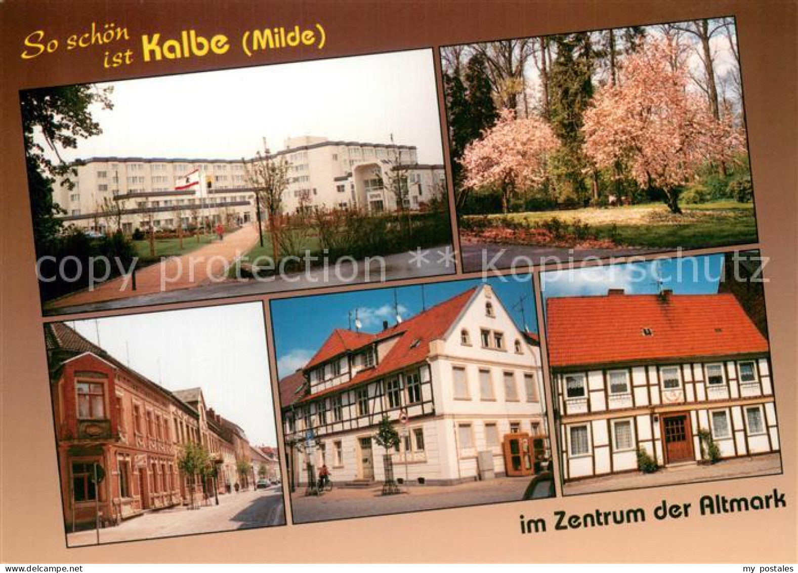 Kalbe Milde Orts und Teilansichten