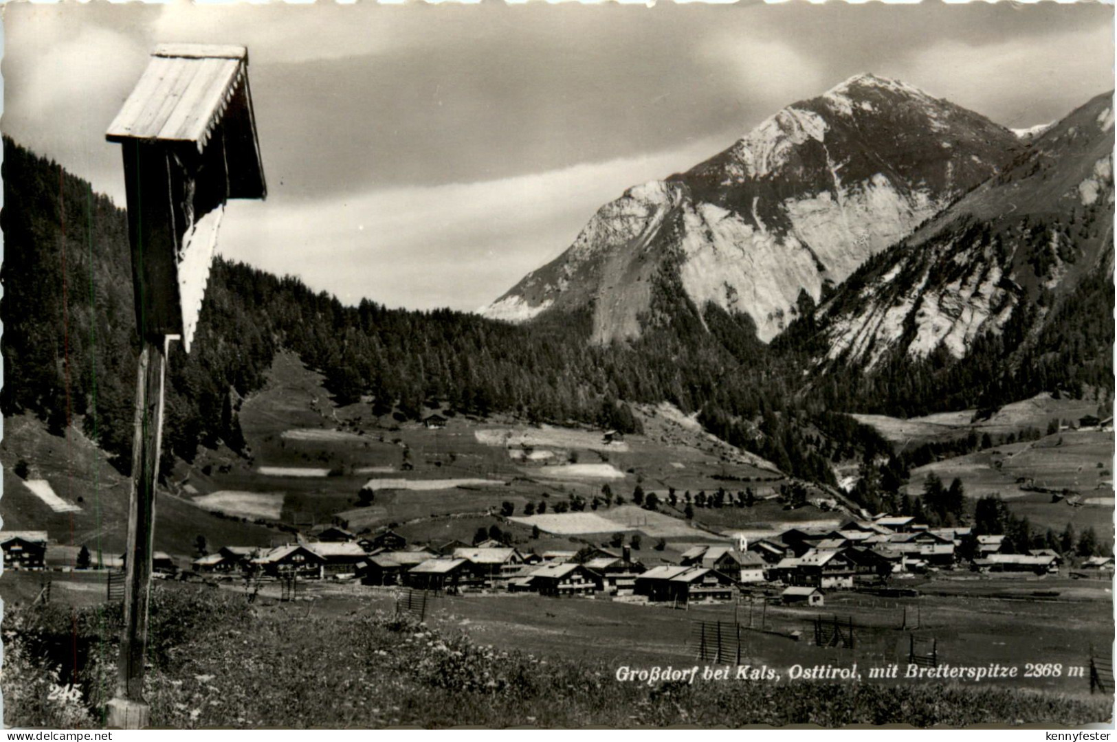 Kals, Grossdorf mit Bretterspitze