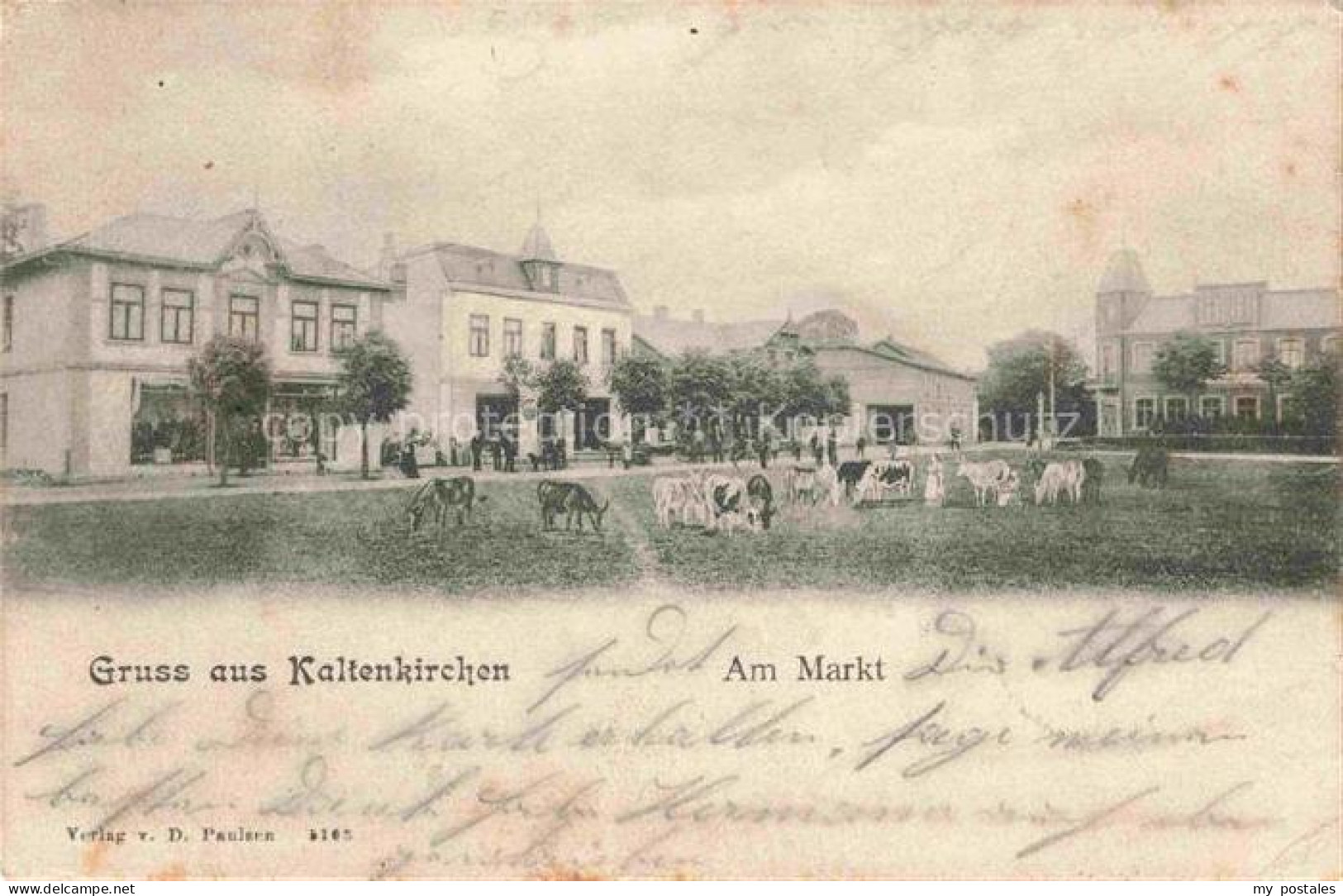 Kaltenkirchen Holstein Partie am Markt