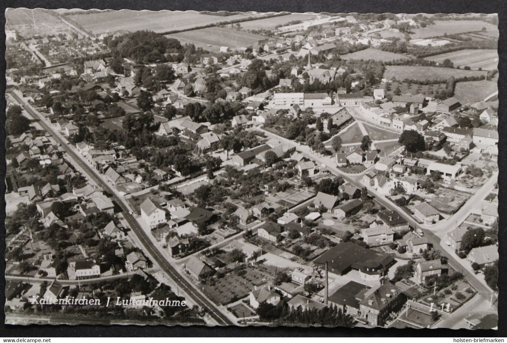 Kaltenkirchen, Teilansicht, Luftaufnahme