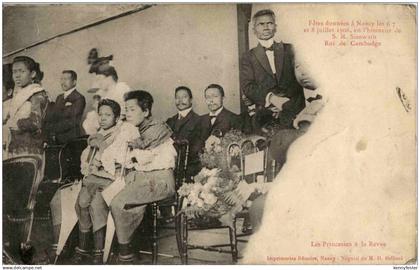 Roi de Cambodge Fetes donnes a Nancy 1906