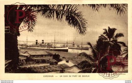 AFRICA. CAMERUN. CAMEROUN. Un coin du port de Douala