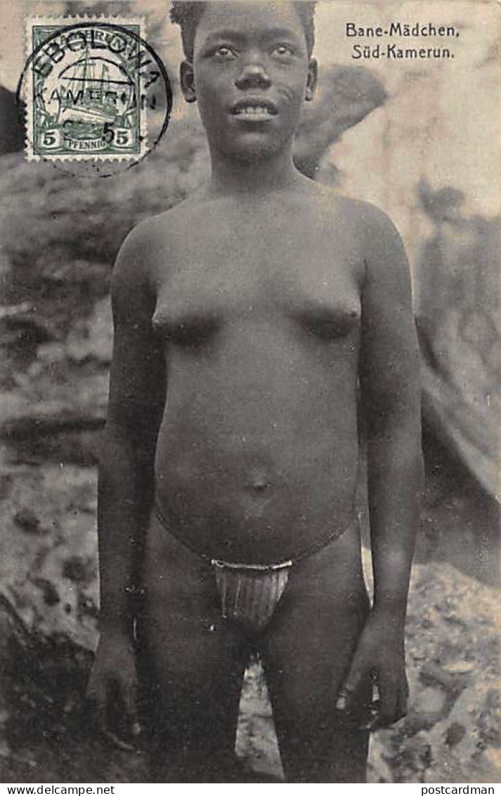 KAMERUN - Bane Mädchen, Süd Kamerun - Verlagl. H. Muth