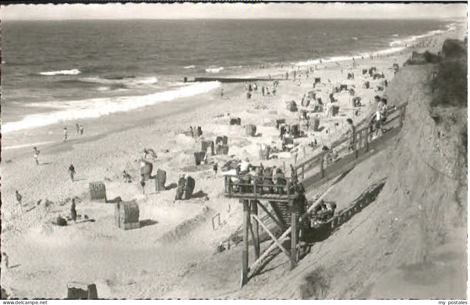 Kampen Sylt Kampen Strand o 1956