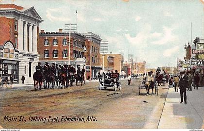 Canada - EDMONTON (AB) Main street, looking East
