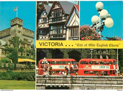 Carte Postale - Canada - Victoria - Multivues - Bus - Victoria - CPM - Voir Scans Recto-Verso