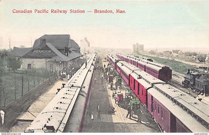 Canada - BRANDON (MB) Canadian Pacific Railway Station