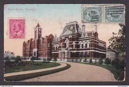 Postcard, CANADA, Winnipeg, Court House