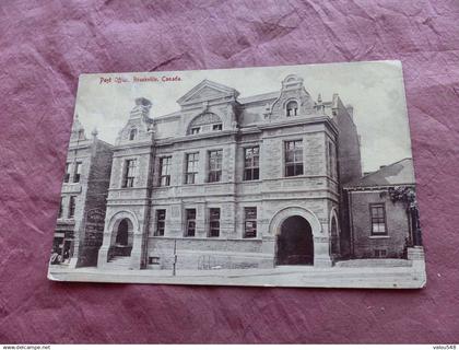 C-4304, CPA , CANADA , Post Office , BROCKVILLE