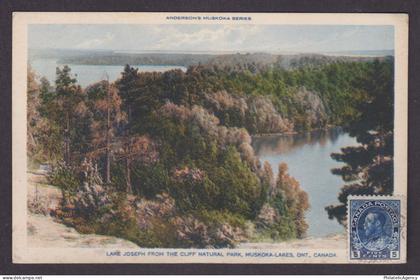 Postcard, CANADA, Muskoka, Lake Joseph From The Cliff Natural Park