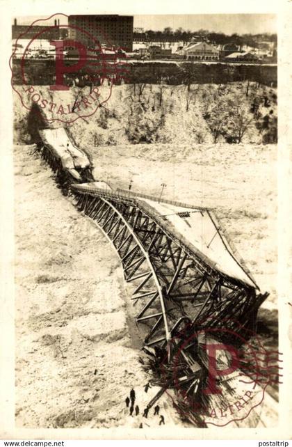 CANADA. NIAGARA DISASTER. RPPC. REAL PHOTO. FOTOGRAFICA.