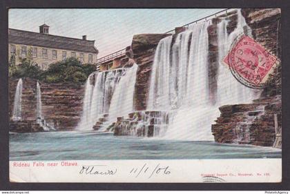 Postcard, CANADA, Ottawa, Rideau Falls