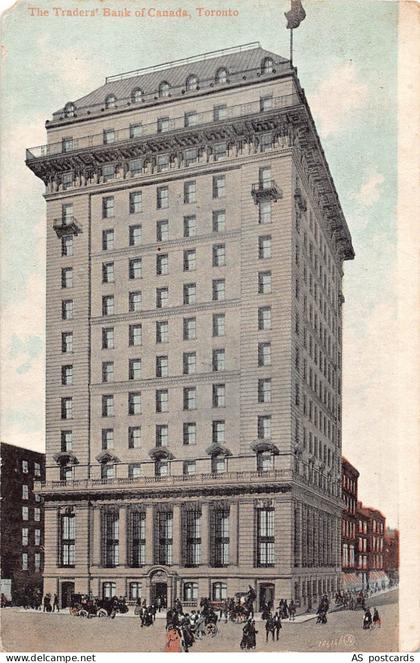 B651 Canada Traders' Bank of Canada Toronto vintage postcard