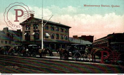 CANADA. MONTMORENCY STATION. QUEBEC. GARE. ESTACION DE TREN.