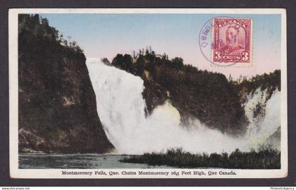 Postcard, CANADA, Montmorency Falls