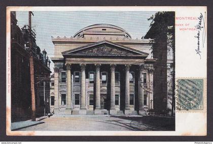 Postcard, CANADA, Montreal, Bank of Montreal