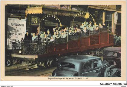 CAR-ABMP7-0627-CANADA - Sight-seeing car - Quebec - canada