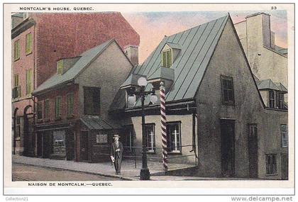 QUEBEC ... MAISON MONTCALM
