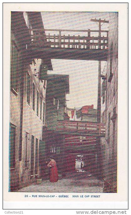 QUEBEC ... RUE SOUS LE CAP