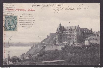 Postcard, CANADA, Quebec, Chateau Frontenac
