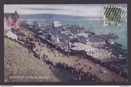 Postcard, CANADA, Quebec, Chateau Frontenac, Dufferin Terrace