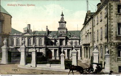 CPA Bishop s Palace Quebec