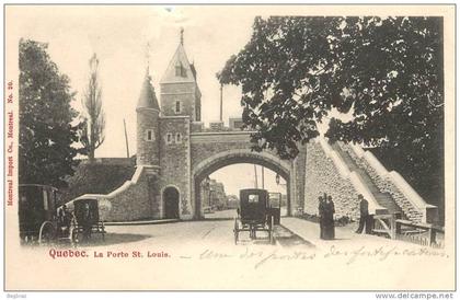 QUEBEC      LA PORTE ST LOUIS