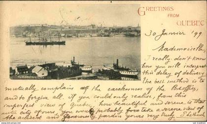 CANADA - Carte postale de Québec  -  L 158702