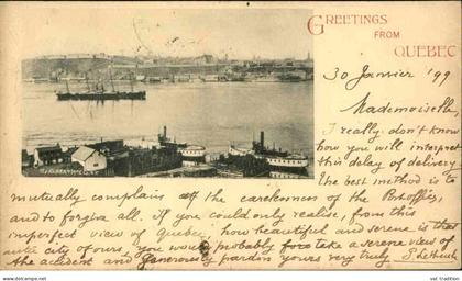 CANADA - Carte postale de Québec  -  L 158702